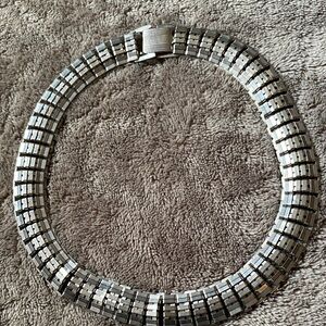Coro Speidel Silver Statement Necklace